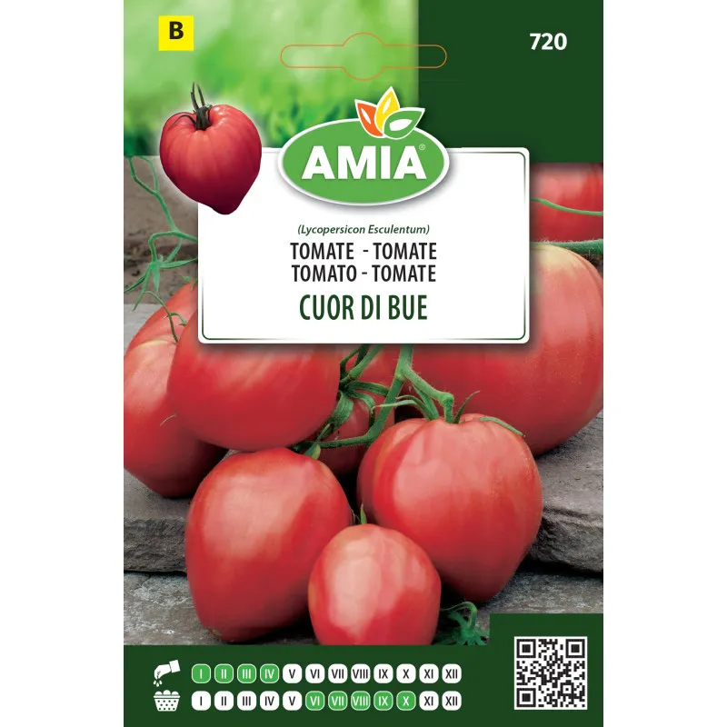 Tomate Cuor DI BUE 0,5 g - 1