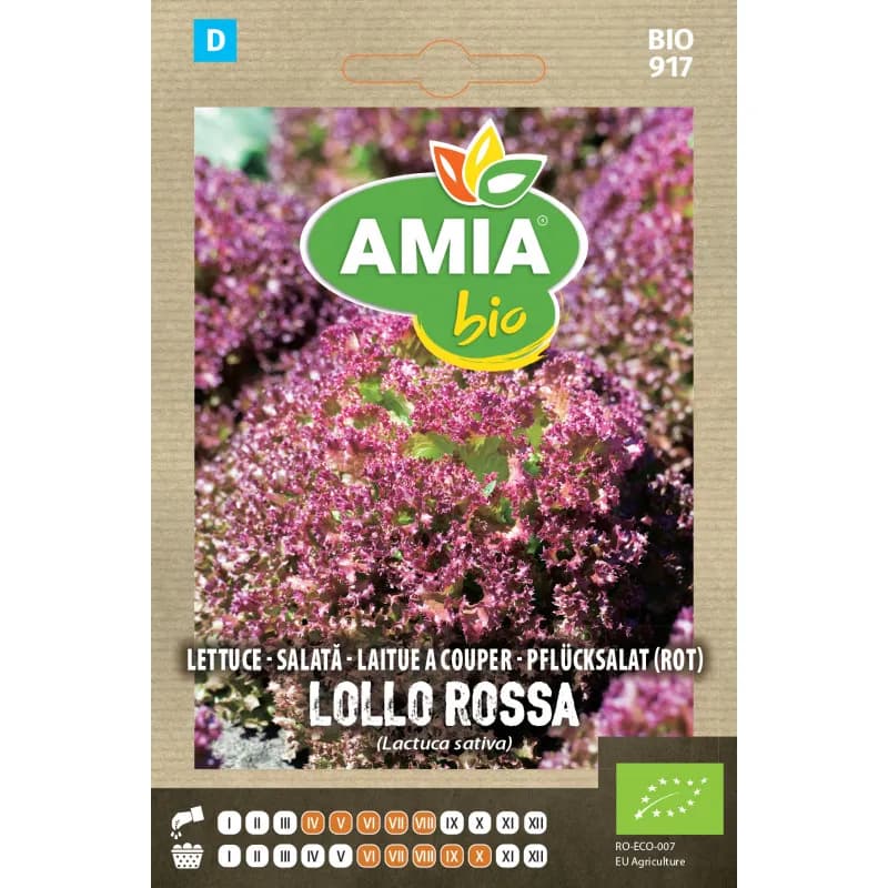 Salata Lollo Rossa 0,7 g - 1