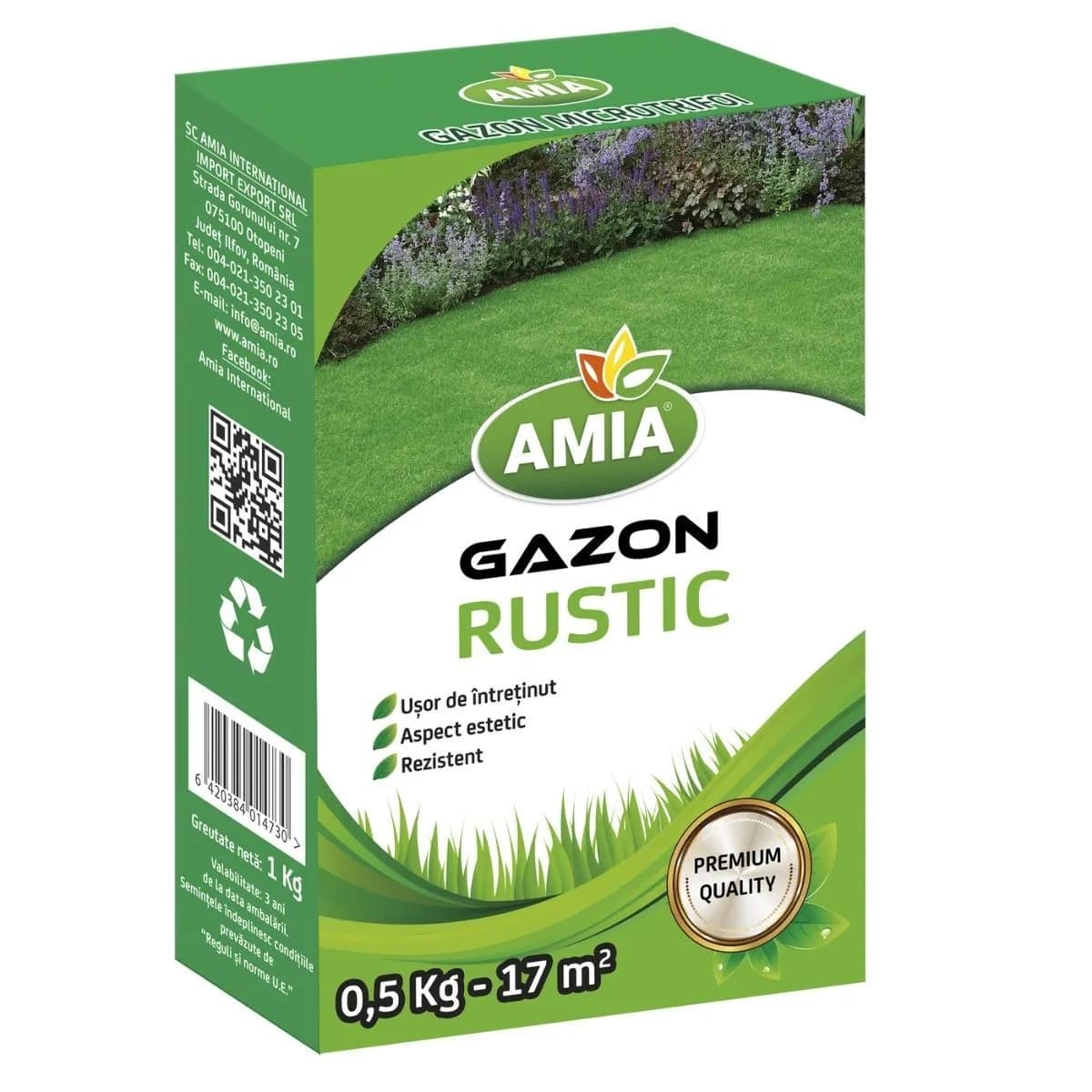 Semințe Amia - Gazon rustic 0,5 kg - 1