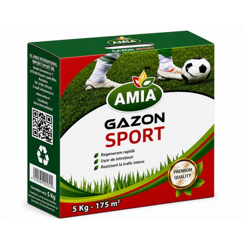 Semințe Amia - Gazon sport 5 kg - 1