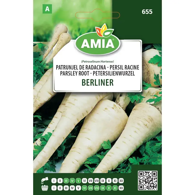 Amia Seeds - Root parsley Berliner
