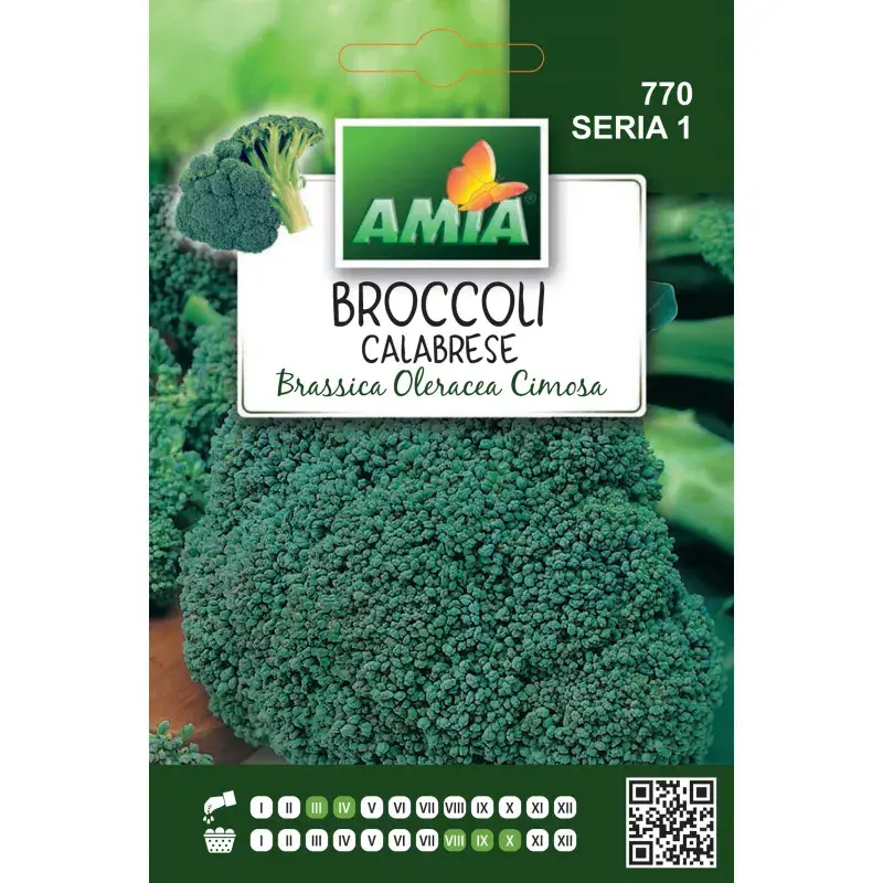 Amia Seeds - Broccoli Calabrese