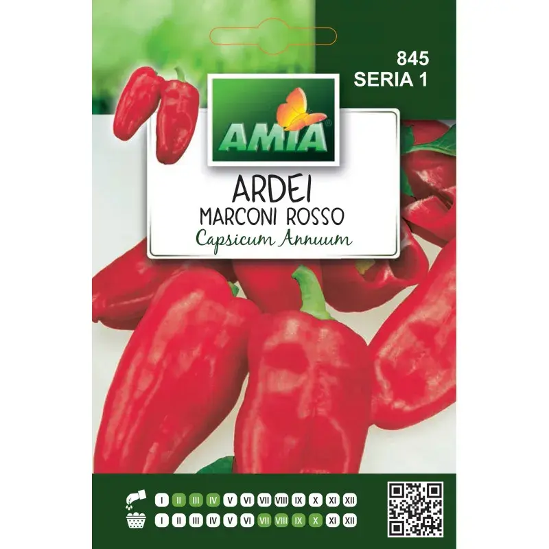 Amia Seeds - Sweet pepper Marconi Rosso