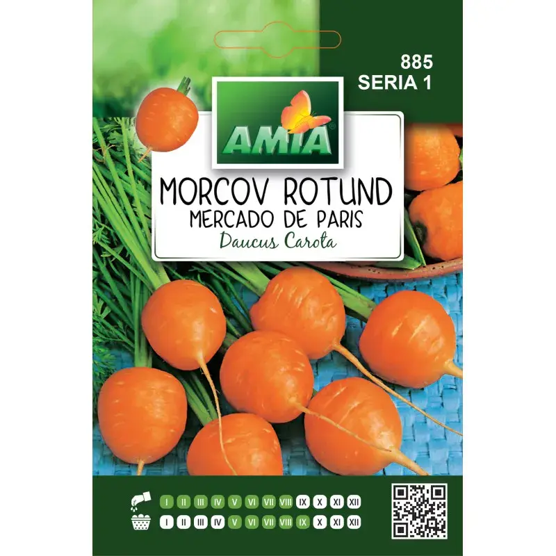 Amia Seeds - Round carrot