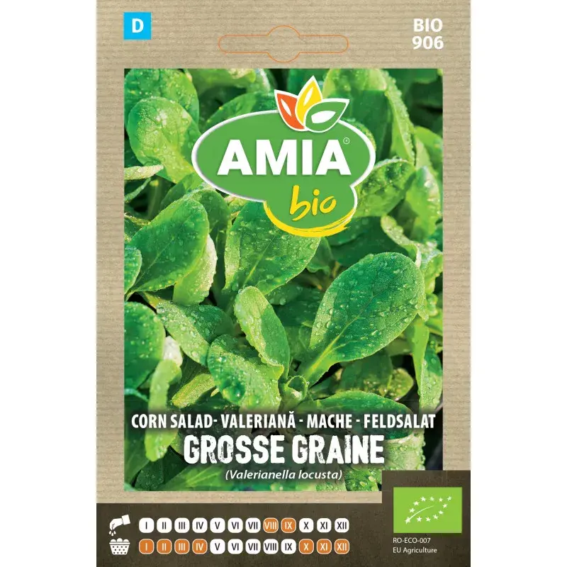 Amia BIO Seeds - Lamb's lettuce