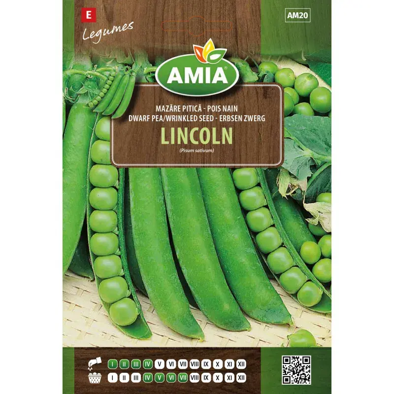 Amia Seeds - Pea Lincoln