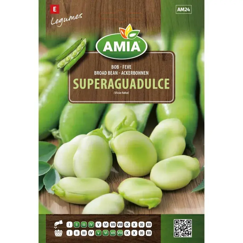 Amia Seeds - Broad bean Super Aguadulce